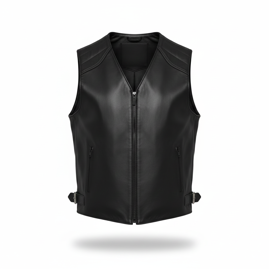 Reinforced Biker Vest