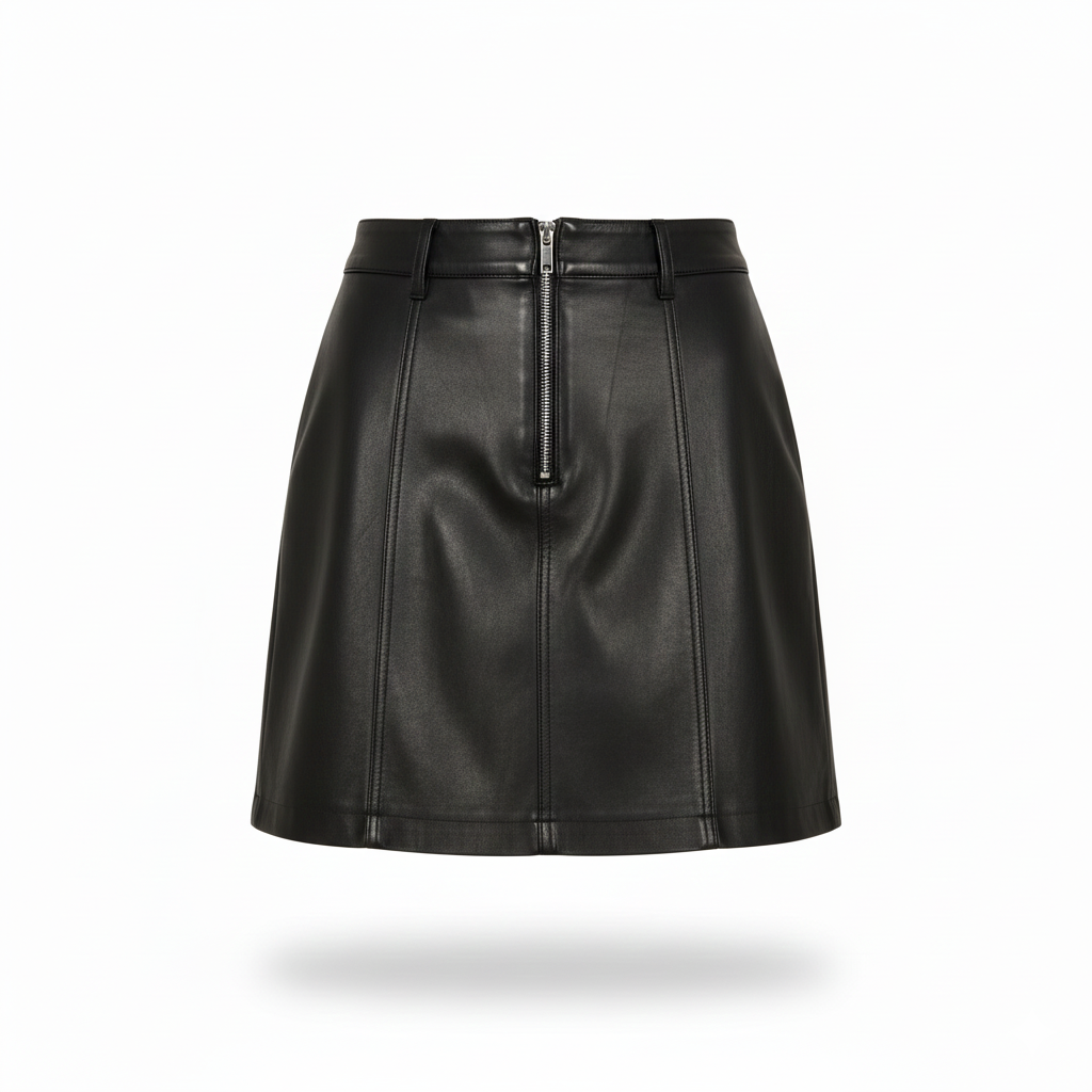High-Waisted Mini Skirt